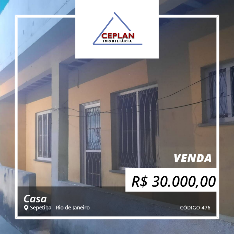 #476 - Casa para Venda em Rio de Janeiro - RJ